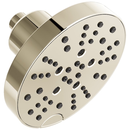 Universal Showering Components H2Okinetic 5-Setting Contempoary Round Raincan Shower Head